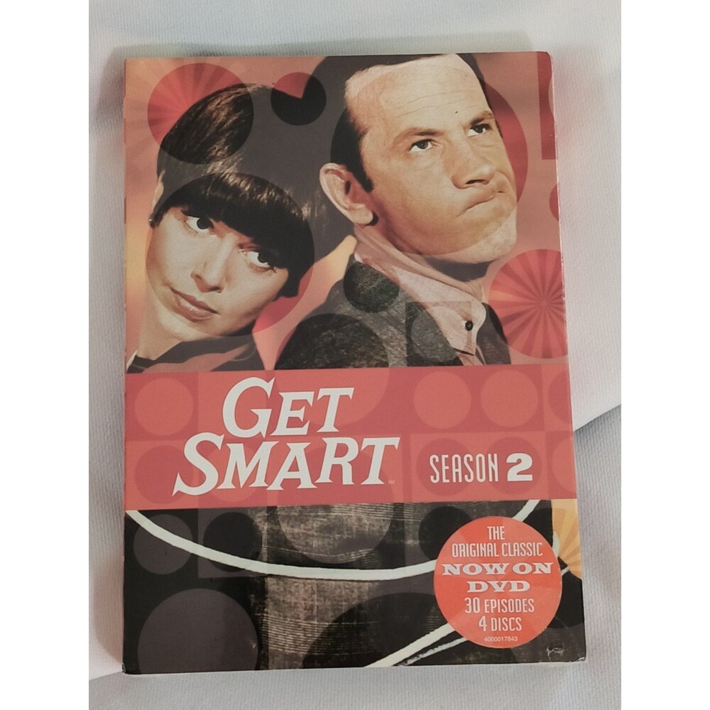Get Smart Season 2 DVD NEW SEALED 4 Disc 30 Episodes Don Adams Barbara Feldon